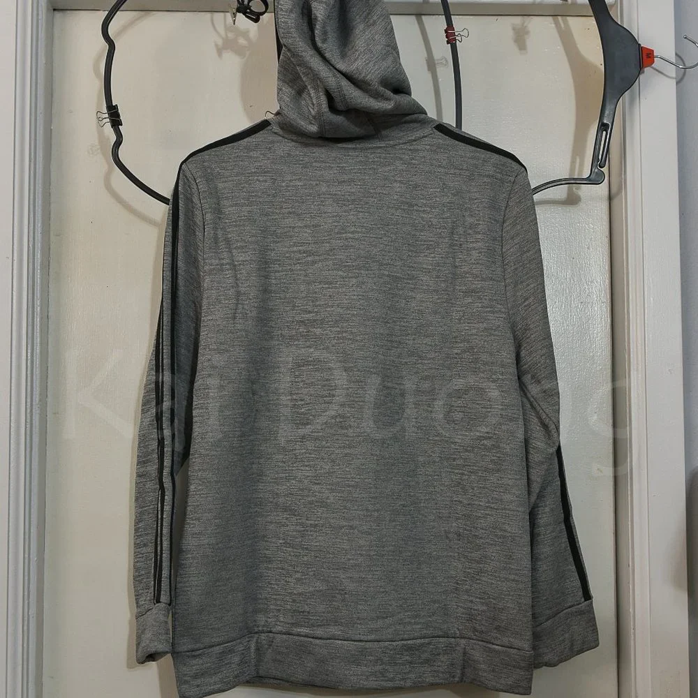 adidas Youth Tech‎ Fleece Hoodie, Gray